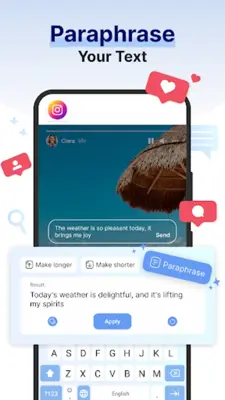 AI Type AI Keyboard & Chat android App screenshot 2