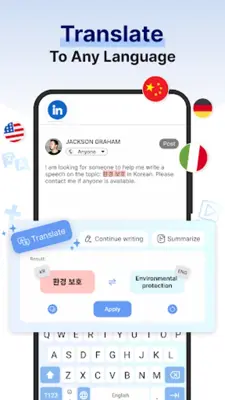 AI Type AI Keyboard & Chat android App screenshot 3